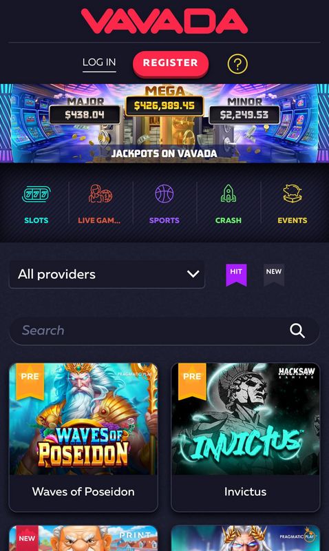 Игровые автоматы в казино Вавада