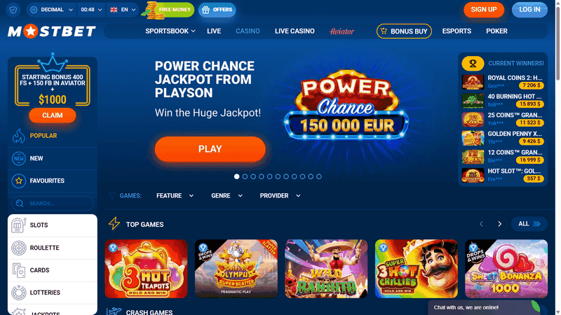 Обзор Mostbet: регистрация, ставки, азартные игры